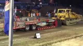 Schneider Excavating amp Grading vs MaxedOut Sled in 2015 Tractor Pull [upl. by Serene967]