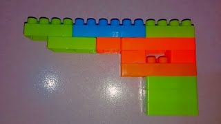 Satisfying DIY Rifle  ASMR Building Blocks  buildingblocks  popular candy asmr [upl. by Sawyere]