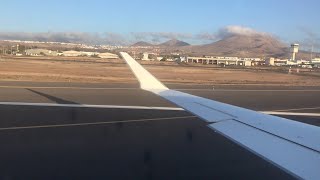 Bombardier CRJ1000 Powerful Static Takeoff from Lanzarote [upl. by Henryson]