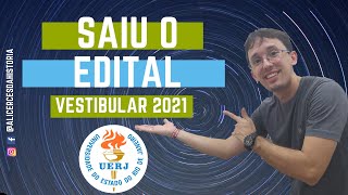 SAIU O EDITAL  Vestibular UERJ 2021 Exame de Qualificação [upl. by Rez]