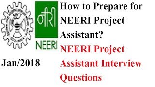 Neeri Project Assistant Interview Question ForEngineering Freshersgraduates [upl. by Dnomzed]