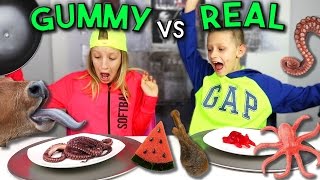 GUMMY vs REAL 2 [upl. by Philan]