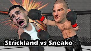 Sean Strickland DESTROYS Sneako [upl. by Kunkle]