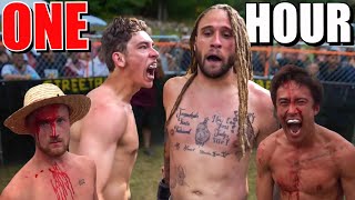 One Hour of BRUTAL Backyard MMA amp Boxing Highlights [upl. by Esther]