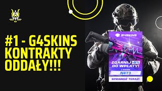 G4SKINS  KONTRAKTY ODDAJĄ  SKIN DLA WIDZA [upl. by Ibson140]