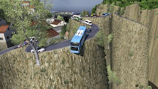 Most dangerous road in the world eps57  Euro Truck Simulator 2 HD2K [upl. by Boudreaux]