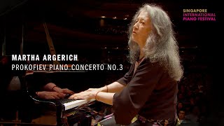 Martha Argerich Plays Prokofiev Piano Concerto No3  Singapore International Piano Festival 2018 [upl. by Roz]