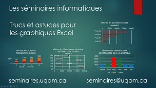 Trucs et astuces pour les graphiques Excel [upl. by Aowda]