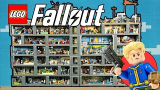 The Ultimate Fallout Bunker in Lego [upl. by Ihsorih490]