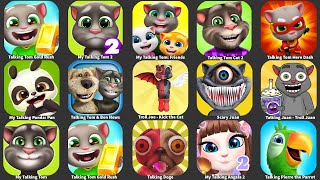 Talking Tom Gold RushMy Talking PandaTalking Juan  Troll JuanTalking DogeMy Talking Angela 2 [upl. by Hawley298]