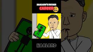 ❌😰career ended abruptly father Erling Haaland football animation haaland [upl. by Grimaldi]