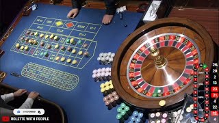 🔴Live Roulette🚨Watch Huge bets Saturday 🎰Las Vegas Casino💰Winning Chip Session 39300 ✅02182024 [upl. by Senecal604]