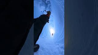 This is a huge ice cave in Antarctica [upl. by Nylsirhc912]