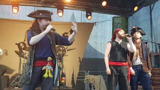 PYRATES live quotBarretts Privateersquot incl ME doing the Stan Rogers WHOOP FESTIVAL MARITIM VEGESACK [upl. by Dyanne]