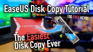 The Easiest Way To Clone a Drive EaseUS Disk Copy Tutorial  Copy Your Whole Drive With 3 Clicks [upl. by Llegna]