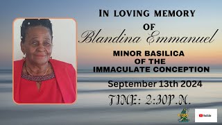 In loving memory of Blandina Emmanuel [upl. by Oner267]