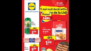 Oferte Lidl pana la 3 dec2023 [upl. by Sinnel690]