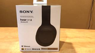 Sony WHH900N Noise Cancelling Headphones Unboxing amp Review [upl. by Akcira]