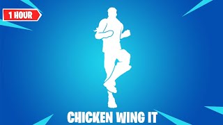 Fortnite CHICKEN WING IT 1 Hour  Emote Fortnite [upl. by Asirral]