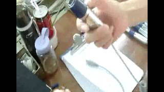 Nail Drill Handpiece install and dismantle [upl. by Atteloiv]