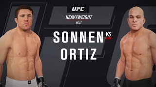 Chael Sonnen vs Tito Ortiz UFC 4 [upl. by Aiciruam]