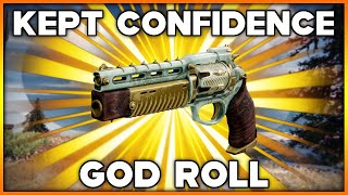 DESTINY 2 KEPT CONFIDENCE PvP AND PvE GOD ROLLS [upl. by Nosidda567]