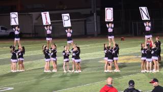 Ripon Chiefs Varsity Cheer Superbowl 2013 [upl. by Kahler967]