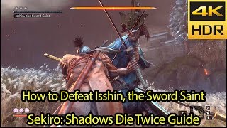 InDepth Genichiro Way of Tomoe  Isshin the Sword Saint Guide 4k HDR 60fps  Sekiro [upl. by Jodi]