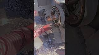 Forklift Brake Hub Cleaning armandelectrical SsD shortsvideo [upl. by Boucher230]