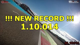 Franciacorta Onboard BMW S1000RR Record 2015  Fabrizio Perotti 110014 [upl. by Eiramave]