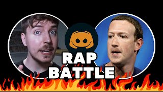 Mr Beast VS Mark Zuckerberg  Discord Rap Battle ft Beluga [upl. by Elbys]