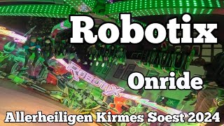 Robotix  Lenzner  Onride  Allerheiligenkirmes Soest 2024 [upl. by Nemaj675]