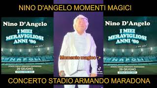 Nino DAngelo Concerto Stadio Maradona 2024 [upl. by Shimkus467]