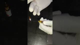 Glass ampule breaking trick shortsvideo shorts medicalcollegestudents medicos [upl. by Ynnel246]