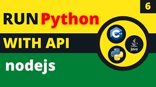 How to run Python using nodejs API [upl. by Imeka]