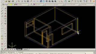 3D em AutoCAD 2002 [upl. by Lenor924]