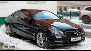 Tuning MercedesBenz EClass Coupe Designo BlackSUPERAUTOTUNING [upl. by Desdemona]