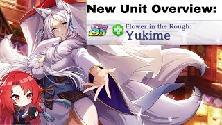 New Unit Overview Yukime  Flower in the Rough [upl. by Barcot202]