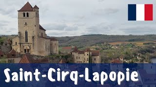 SAINT CIRQ LAPOPIE  4K immersive virtual tour FRANCE [upl. by Aicatsana]