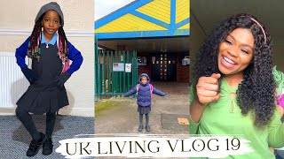 FIRST DAY OF NURSERY GRWM  Shopping SCHOOL UNIFORMS  UK 🇬🇧 LIVING VLOG cyndycjay [upl. by Akyssej]