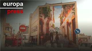 Fuenlabrada incorpora un nuevo mural a su Museo de Arte Urbano MAUF al aire libre [upl. by Yrad743]