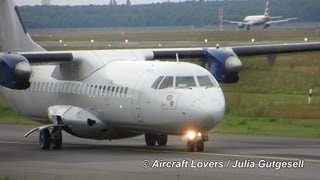 DOT LT ATR 72 LYMCA Takeoff  BerlinTegel 29062013 [upl. by Seth]