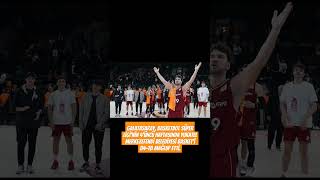 Galatasaray Yukatel Merkezefendi Belediyesi Basketi devirdi [upl. by Whittemore408]