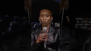 CynthiaErivo whistles TheWizardofOz’s “Somewhere Over The Rainbow” 🥹 🌈 Wicked [upl. by Rutan]