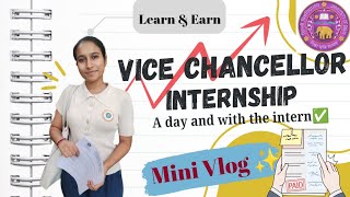 🎀VCIS Intership 2024🎀 My experience 🥹♥️ A day with DU intern✨💯 [upl. by Fortune]