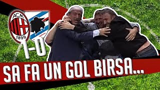 DS 7Gold  MILAN SAMPDORIA 10 SA FA UN GOL BIRSA [upl. by Izy]