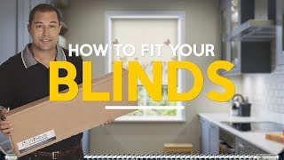 How to fit blinds [upl. by Higbee531]