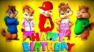 Cute Chipmunk Singing Happy Birthday to You ♫♫♫ best Happy Birthday song ever [upl. by Jesse]