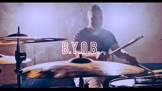 System of a Down  BYOB  Drum Cover by Pedro Sá Dias [upl. by Anujra]