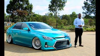 The Enhanced Toyota Mark X GS Performance and Aesthetic Review [upl. by Edniya]